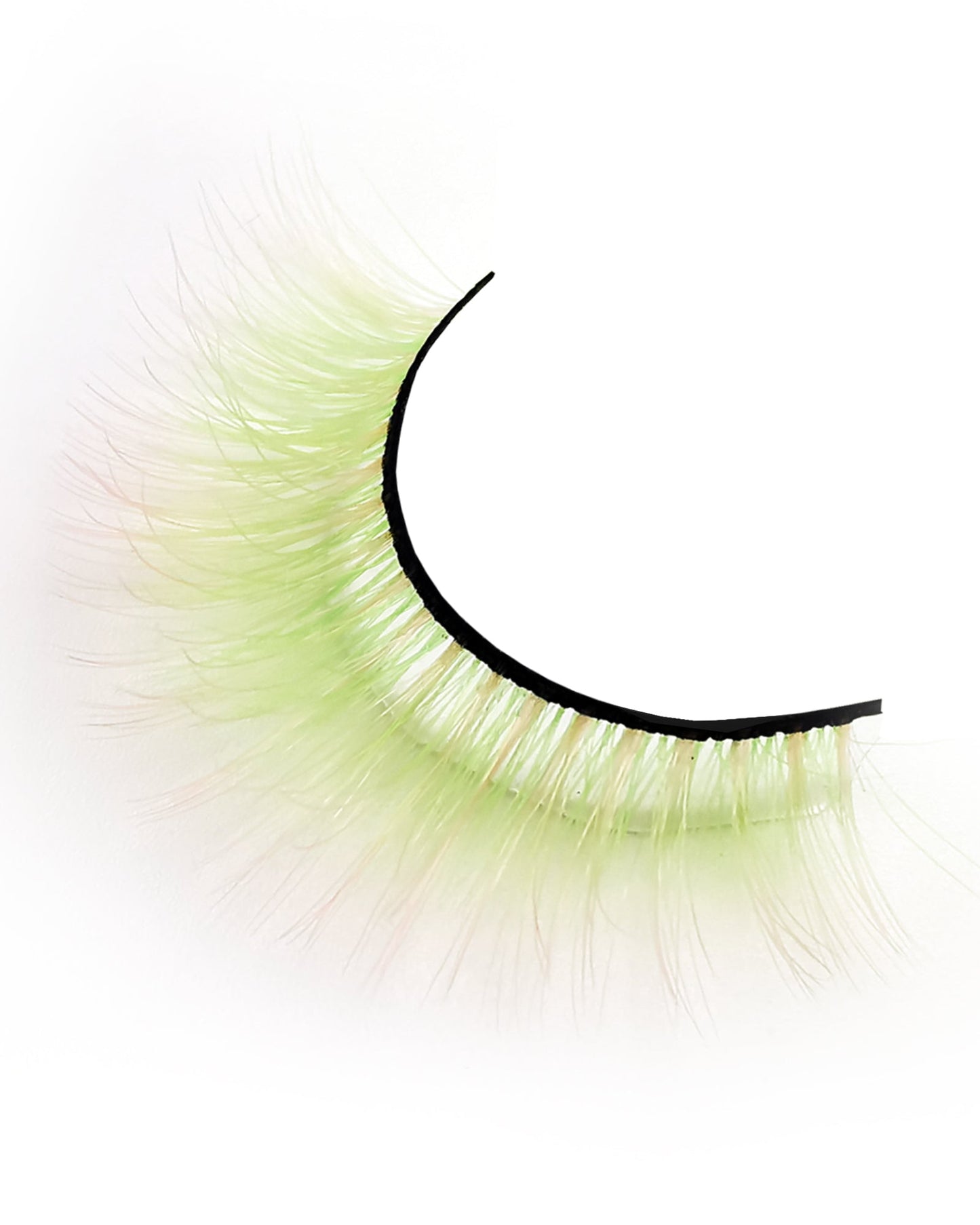 Sakura Mint – Soft Pink & Green Pastel Faux Mink Lashes