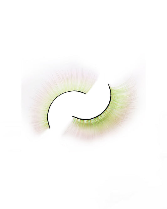 Sakura Mint – Soft Pink & Green Pastel Faux Mink Lashes
